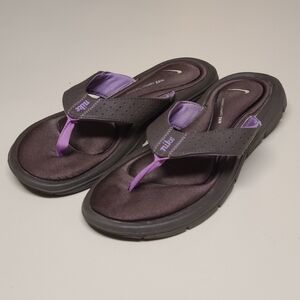 Nike Comfort footbed flip flop thong sandals size 7